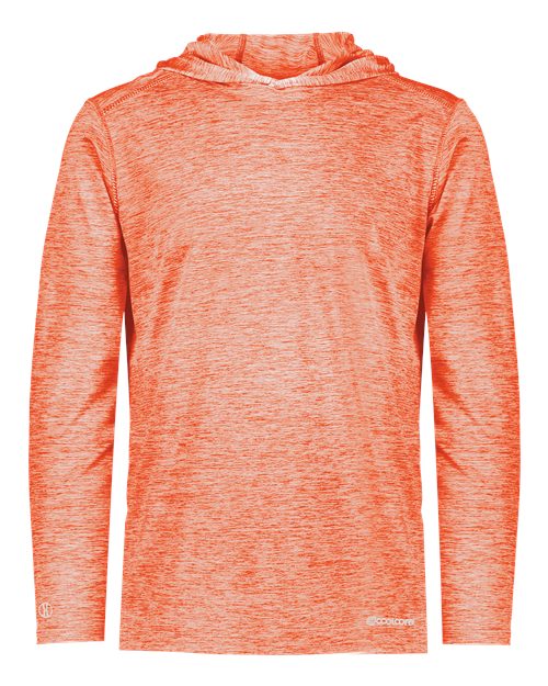 Men's Electrify CoolCore® Hooded Sweatshirt - Orange Heather