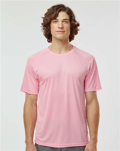 Unisex Islander Performance T-Shirt - Charity Pink