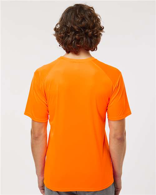 Unisex Islander Performance T-Shirt - Neon Orange