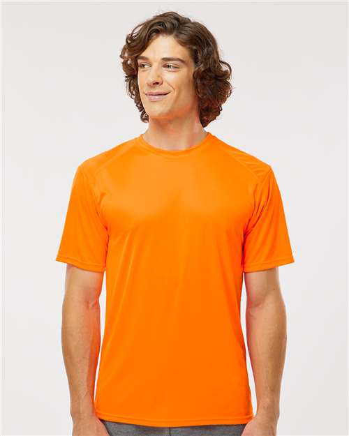 Unisex Islander Performance T-Shirt - Neon Orange