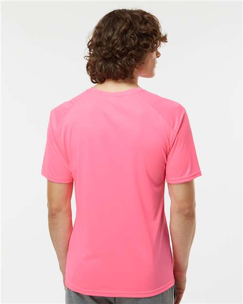 Unisex Islander Performance T-Shirt - Neon Pink