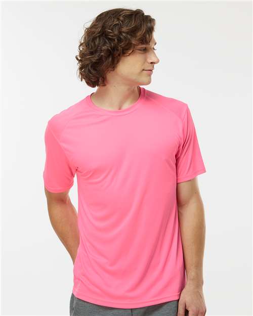 Unisex Islander Performance T-Shirt - Neon Pink