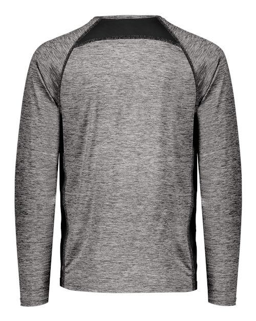 Youth Electrify CoolCore® Long Sleeve T-Shirt - Black Heather