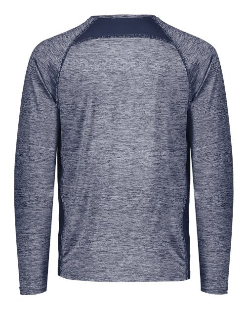 Youth Electrify CoolCore® Long Sleeve T-Shirt - Navy Heather