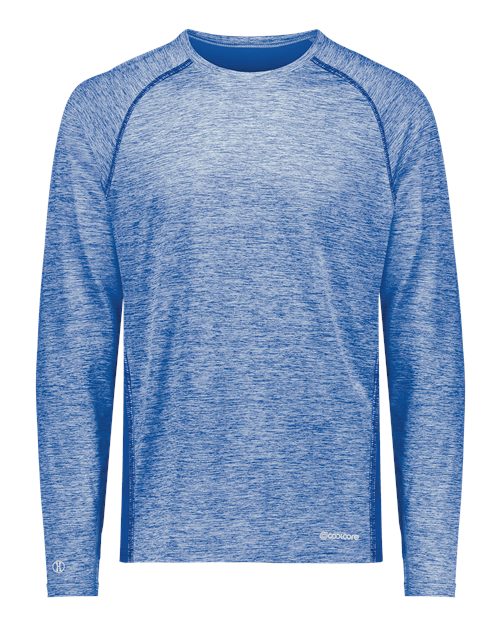 Youth Electrify CoolCore® Long Sleeve T-Shirt - Royal Heather