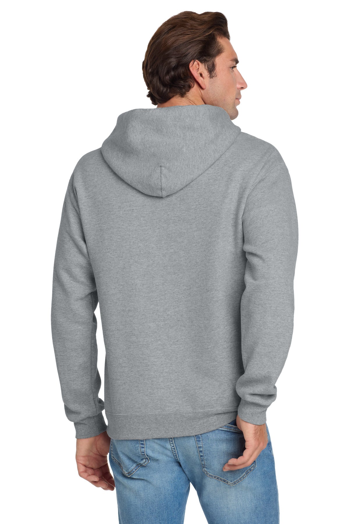 Jerzees NuBlend Pullover Hooded Sweatshirt - Athletic Heather