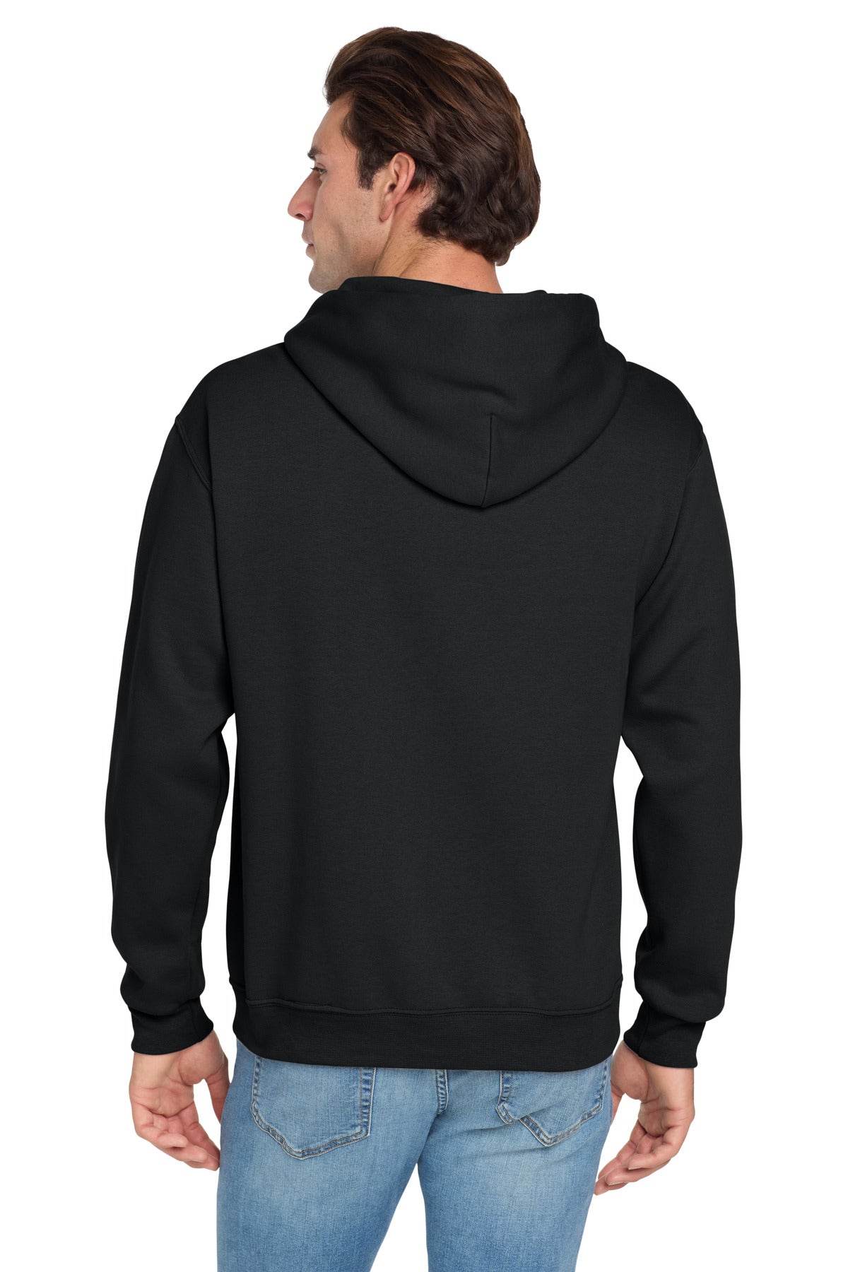 Jerzees NuBlend Pullover Hooded Sweatshirt - Black