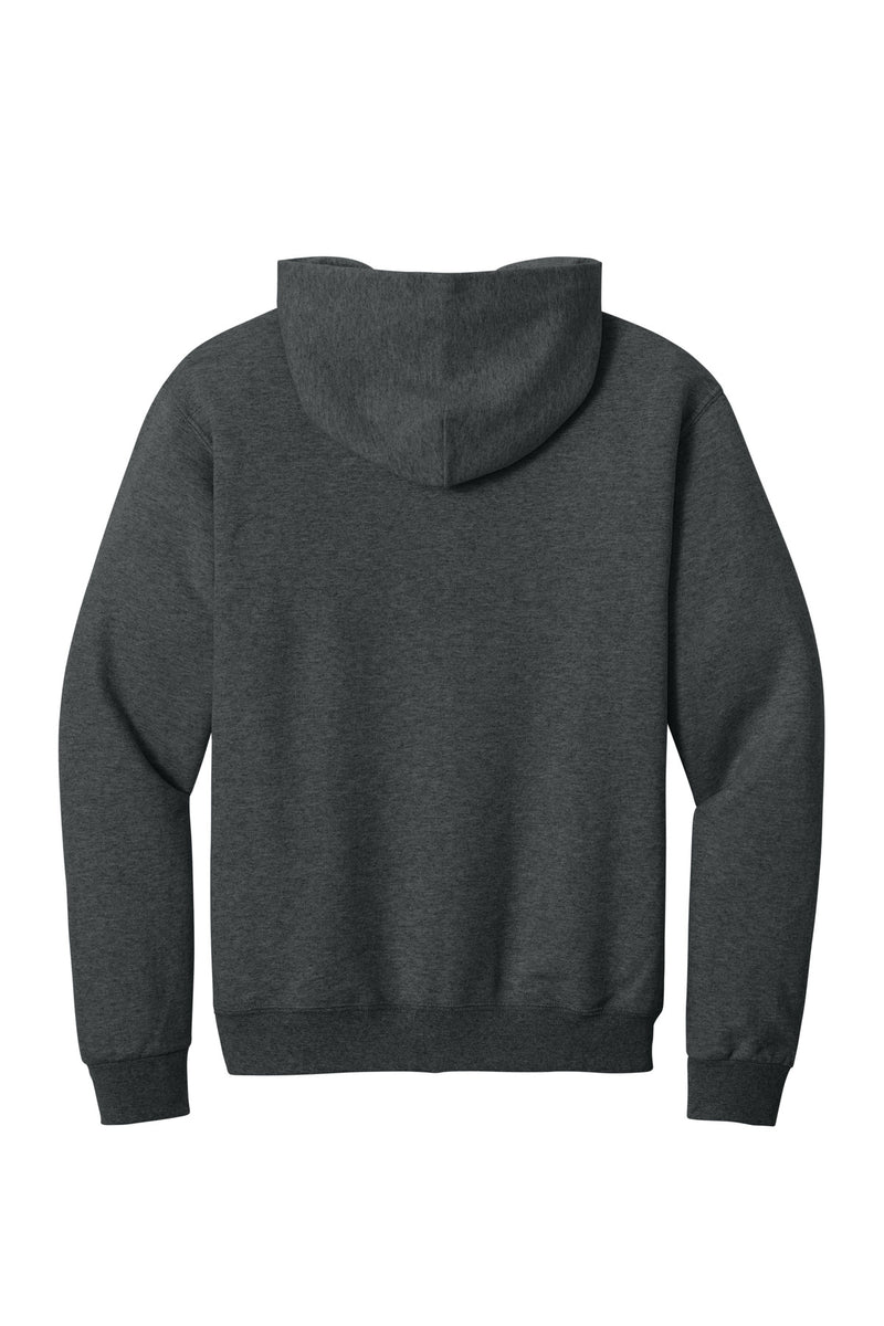 Jerzees NuBlend Pullover Hooded Sweatshirt - Black Heather
