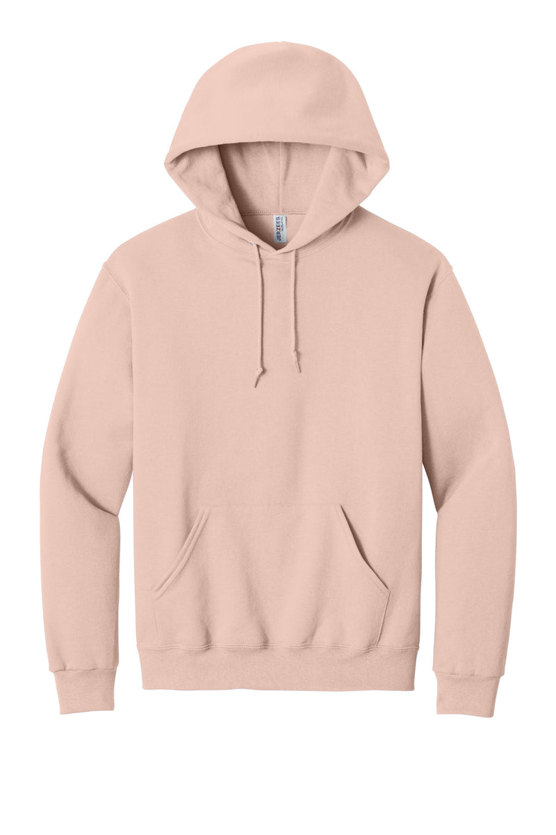 Jerzees NuBlend Pullover Hooded Sweatshirt - Blush Pink