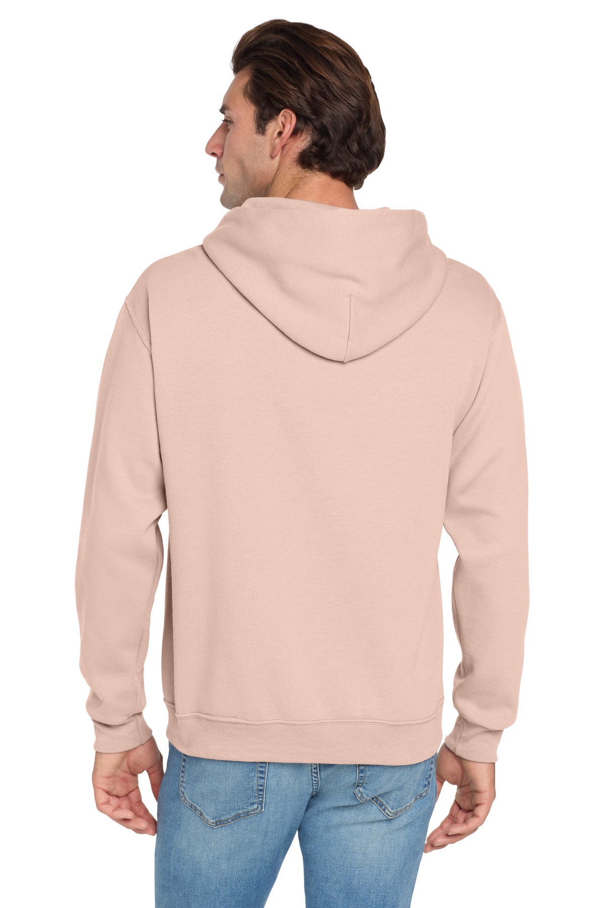 Jerzees NuBlend Pullover Hooded Sweatshirt - Blush Pink