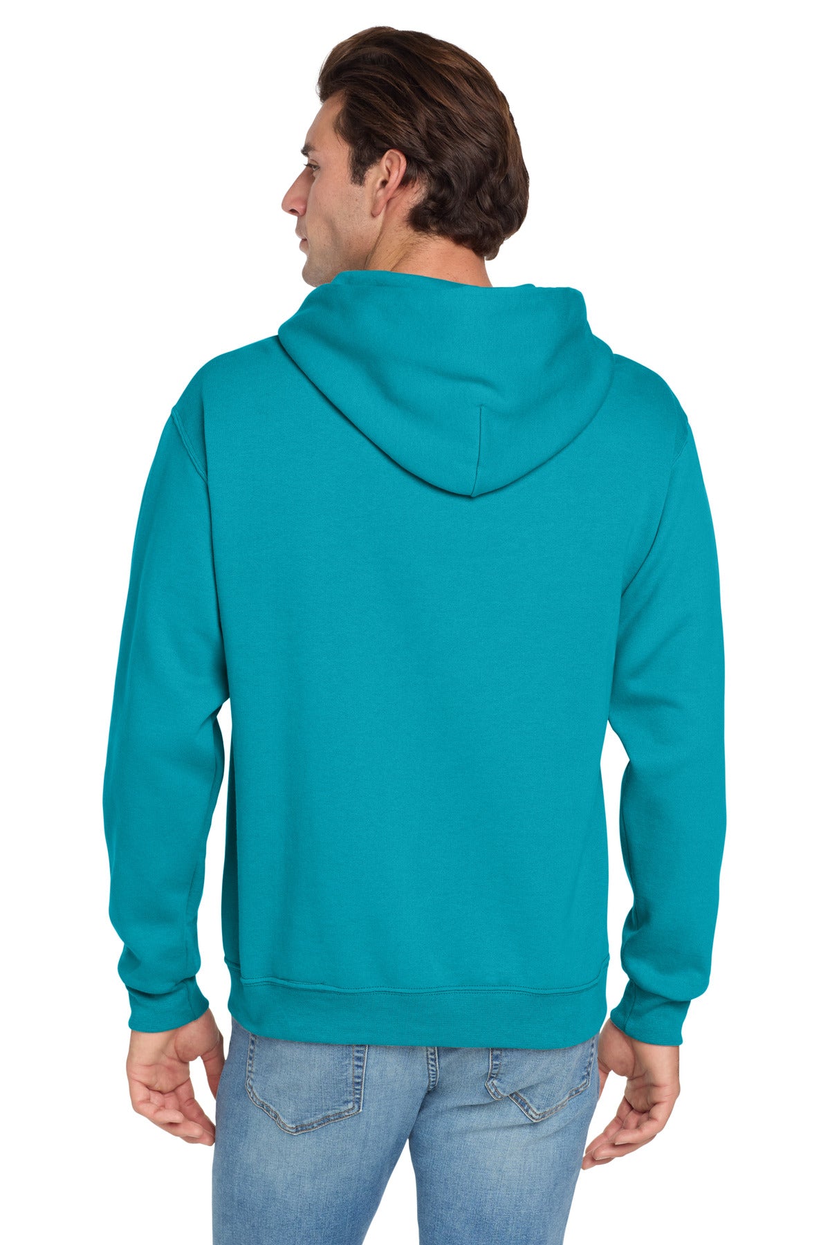 Jerzees NuBlend Pullover Hooded Sweatshirt - California Blue