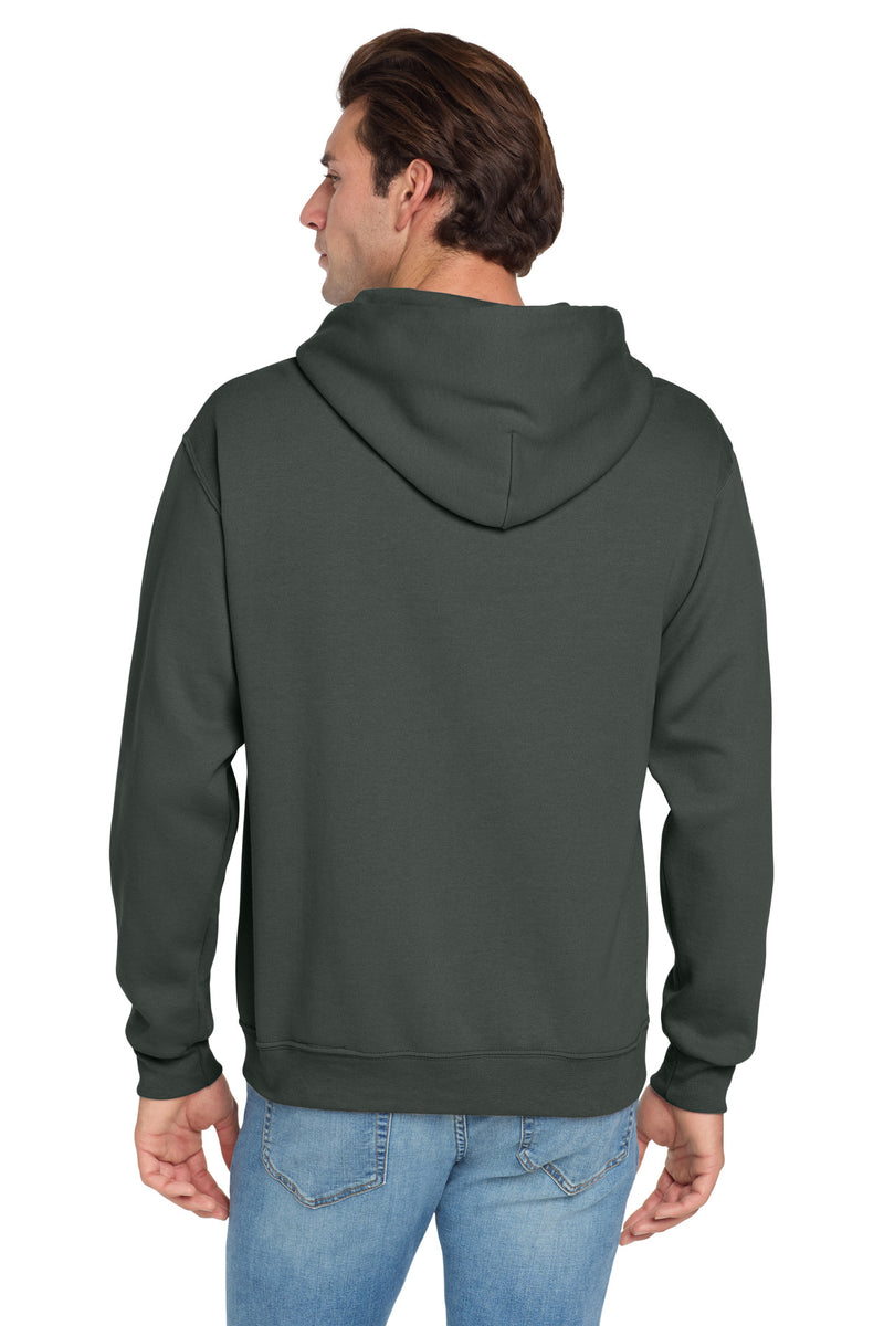 Jerzees NuBlend Pullover Hooded Sweatshirt - Charcoal Grey