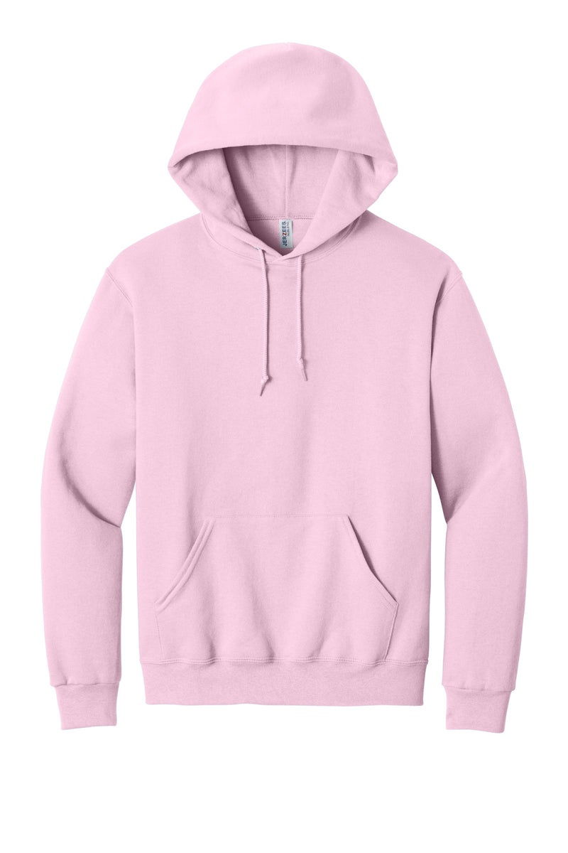 Jerzees NuBlend Pullover Hooded Sweatshirt - Classic Pink