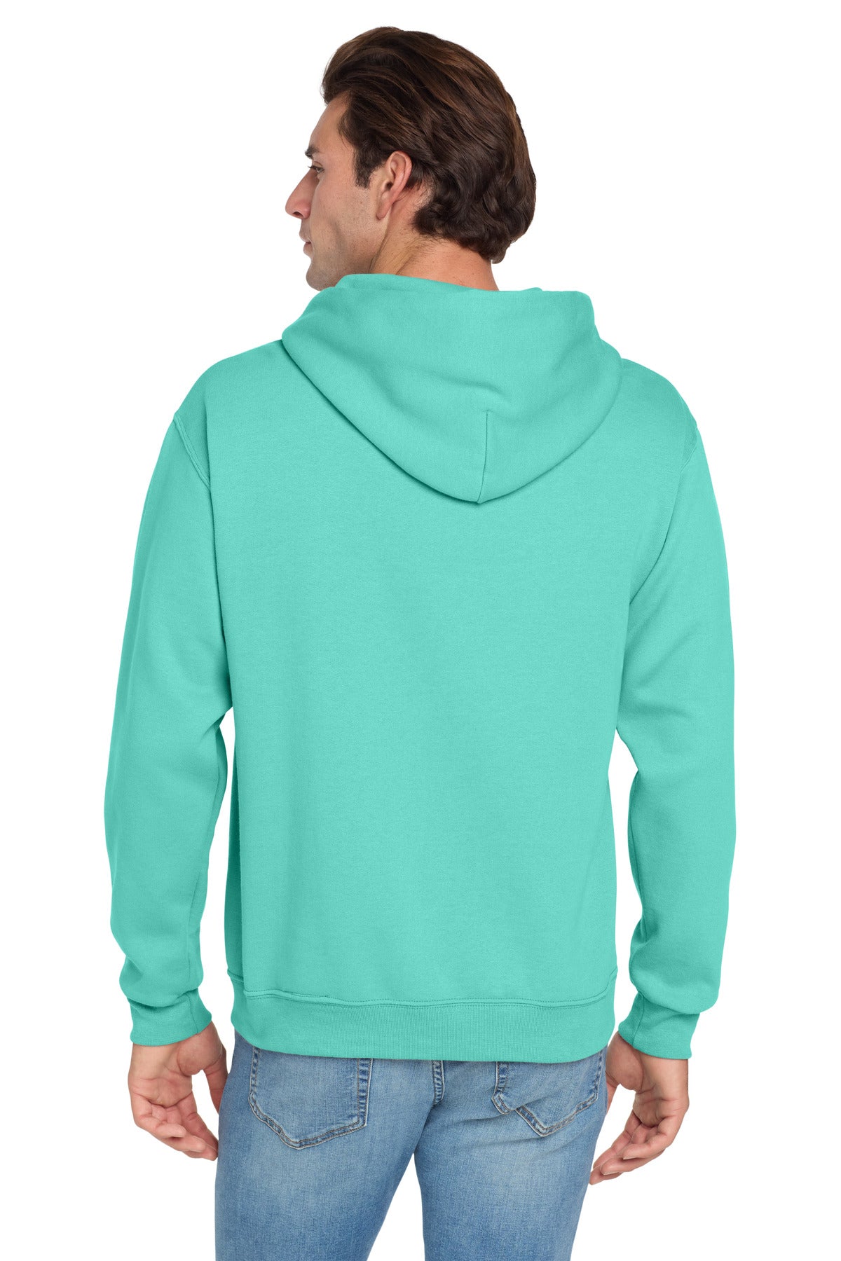 Jerzees NuBlend Pullover Hooded Sweatshirt - Cool Mint
