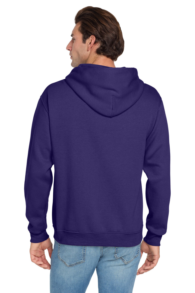 Jerzees NuBlend Pullover Hooded Sweatshirt - Deep Purple