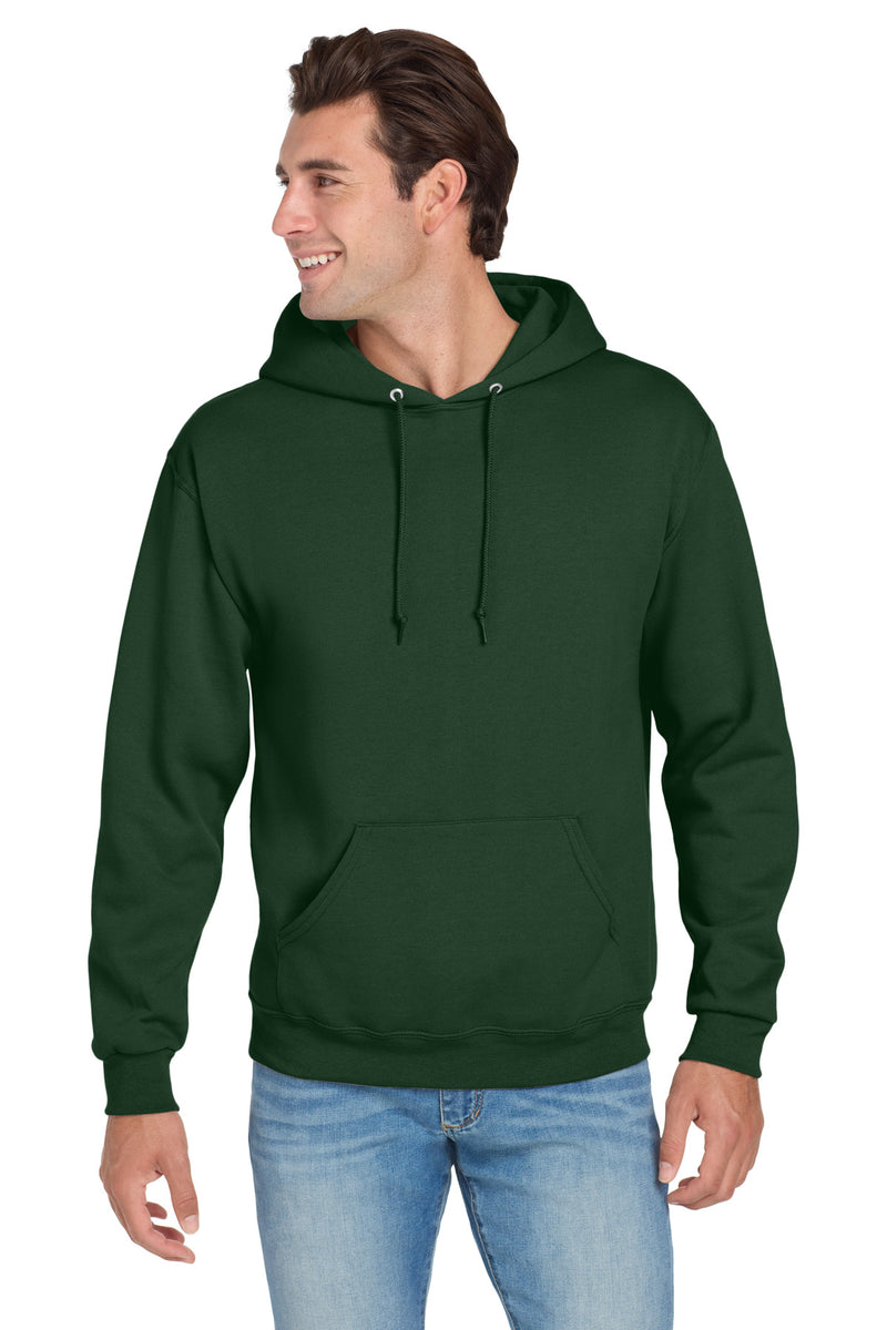 Jerzees NuBlend Pullover Hooded Sweatshirt - Forest Green