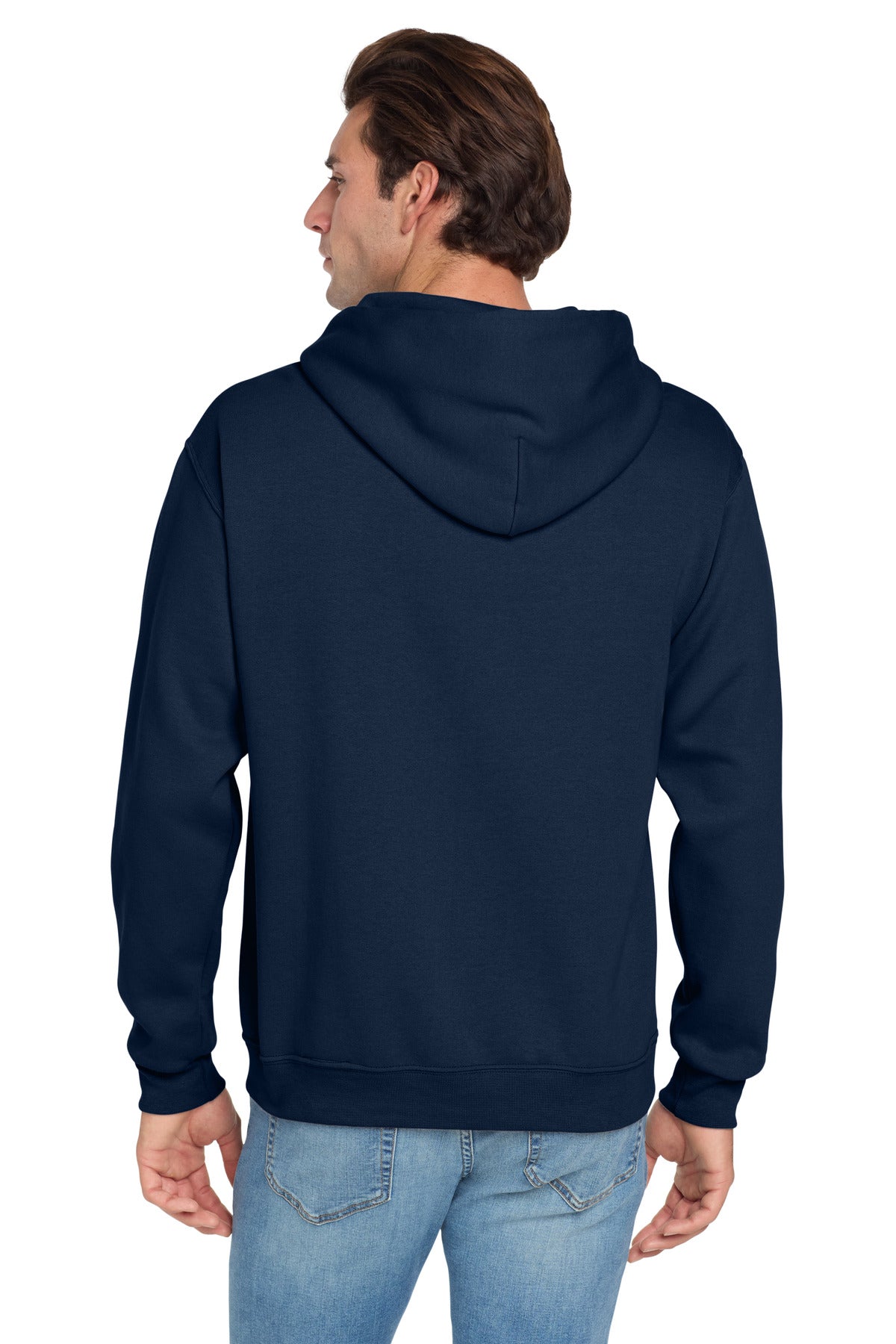 Jerzees NuBlend Pullover Hooded Sweatshirt - J. Navy