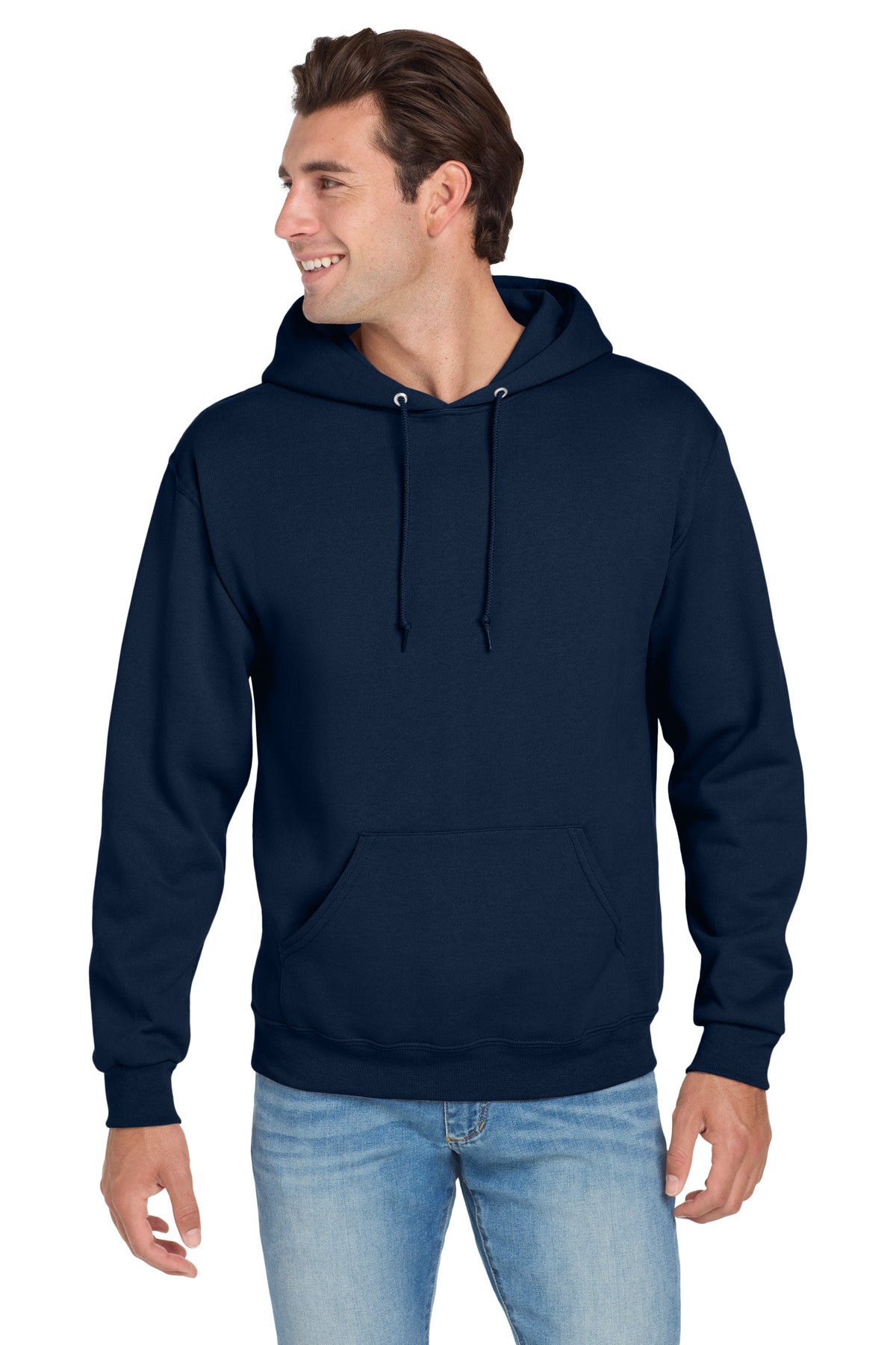 Jerzees NuBlend Pullover Hooded Sweatshirt - J. Navy