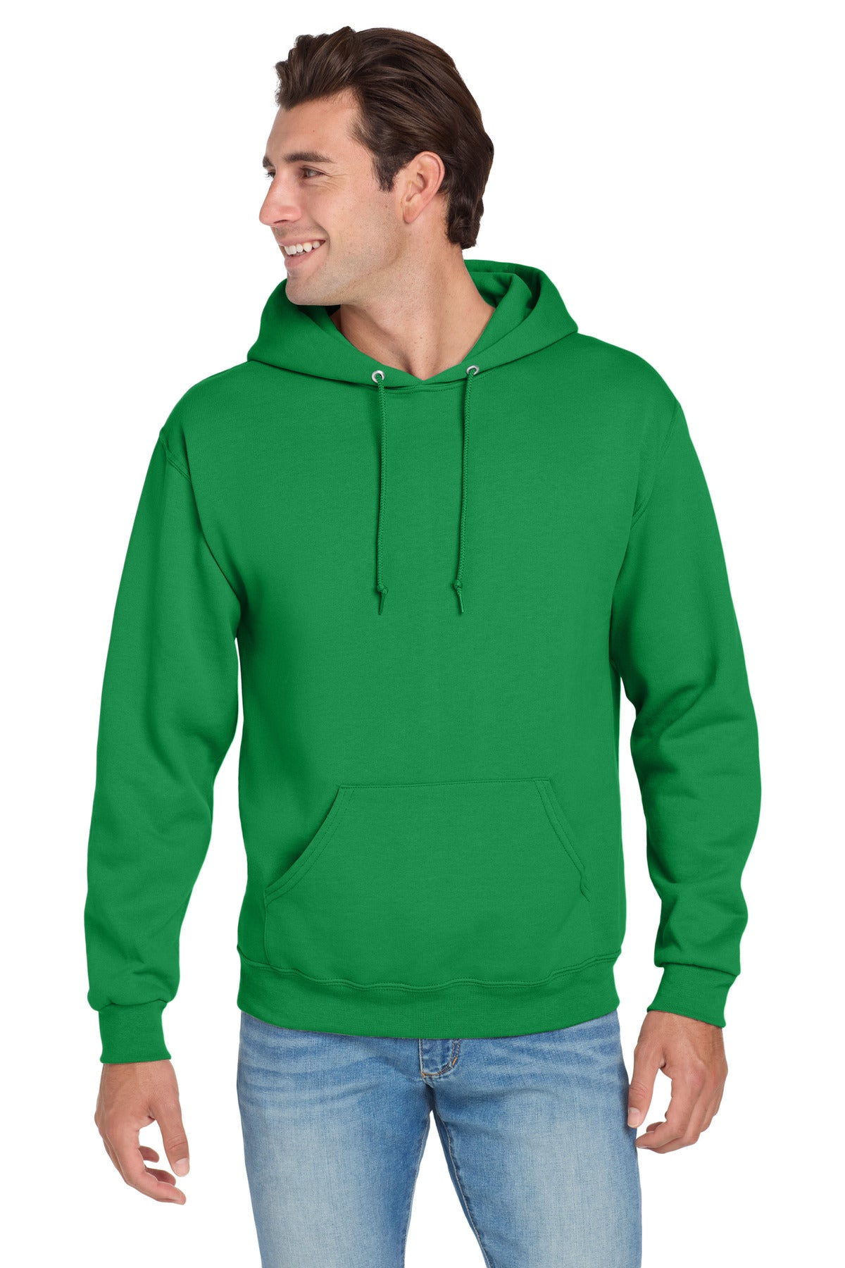Jerzees NuBlend Pullover Hooded Sweatshirt - Kelly