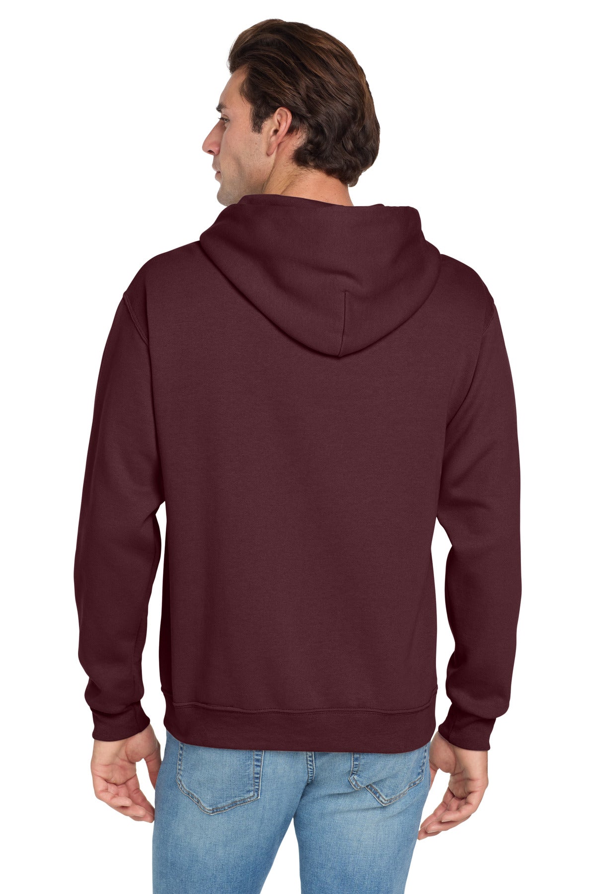 Jerzees NuBlend Pullover Hooded Sweatshirt - Maroon