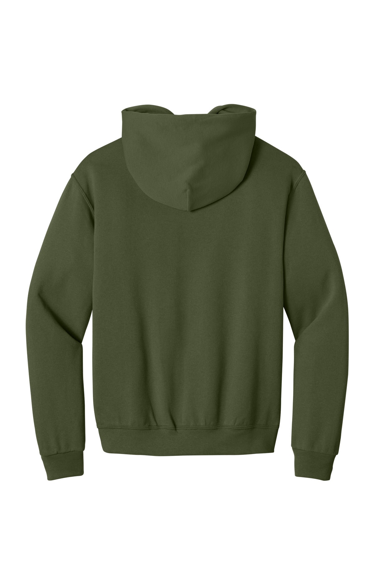 Jerzees NuBlend Pullover Hooded Sweatshirt - Military Green