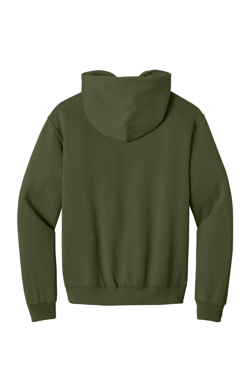 Jerzees NuBlend Pullover Hooded Sweatshirt - Military Green
