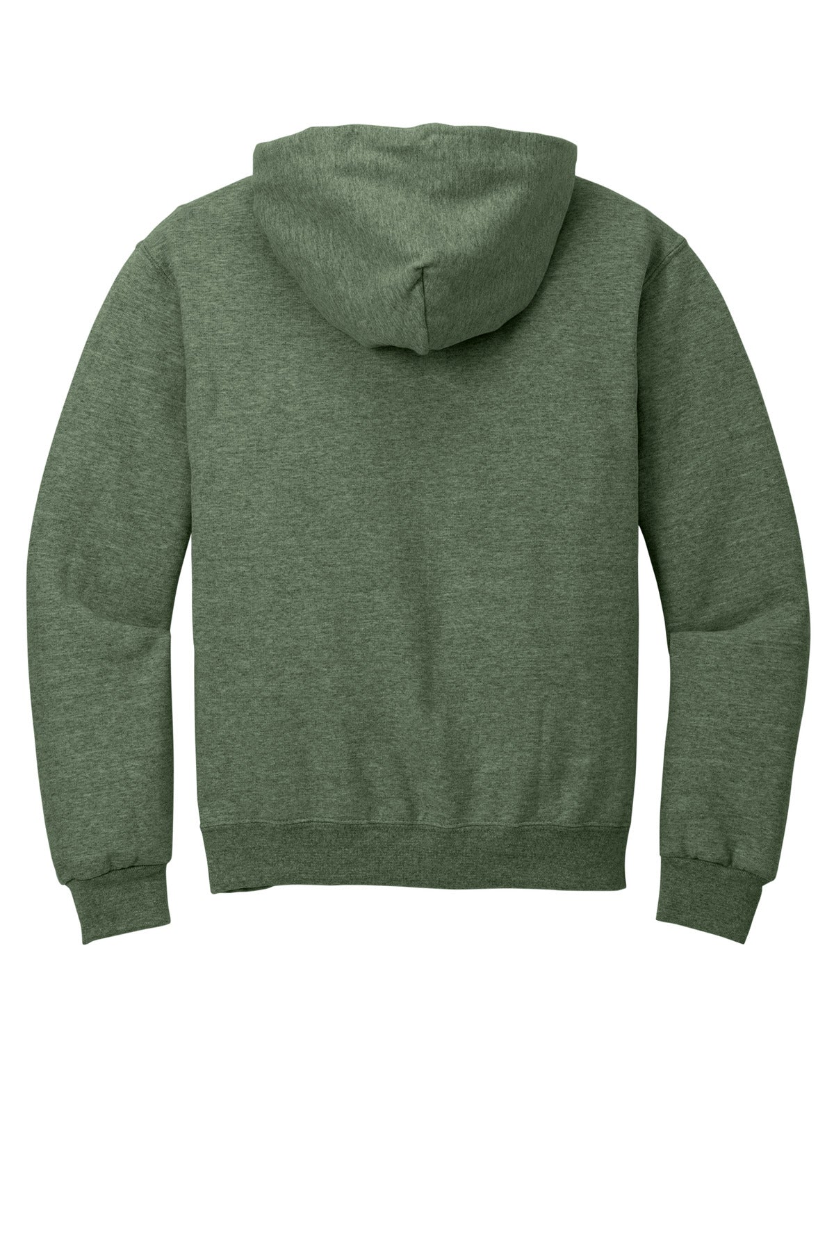 Jerzees NuBlend Pullover Hooded Sweatshirt - Military Green Heather