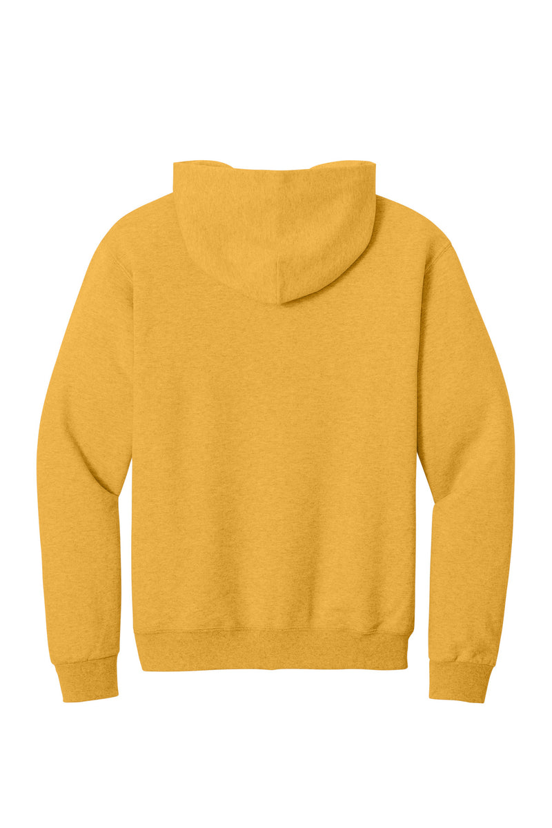 Jerzees NuBlend Pullover Hooded Sweatshirt - Mustard Heather