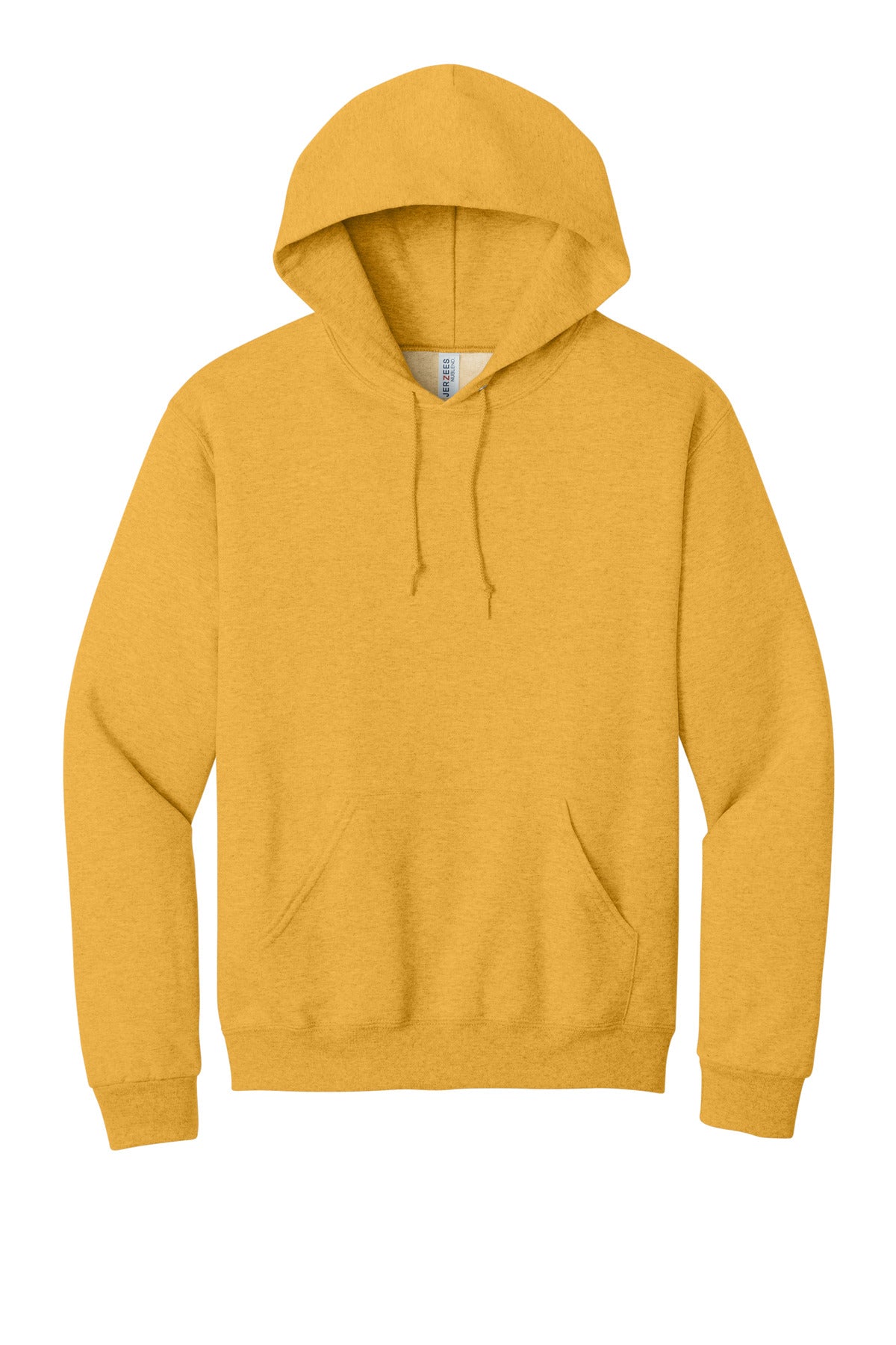 Jerzees NuBlend Pullover Hooded Sweatshirt - Mustard Heather