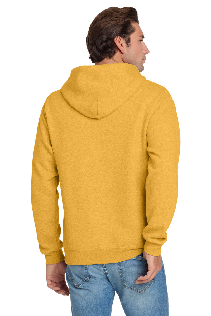 Jerzees NuBlend Pullover Hooded Sweatshirt - Mustard Heather