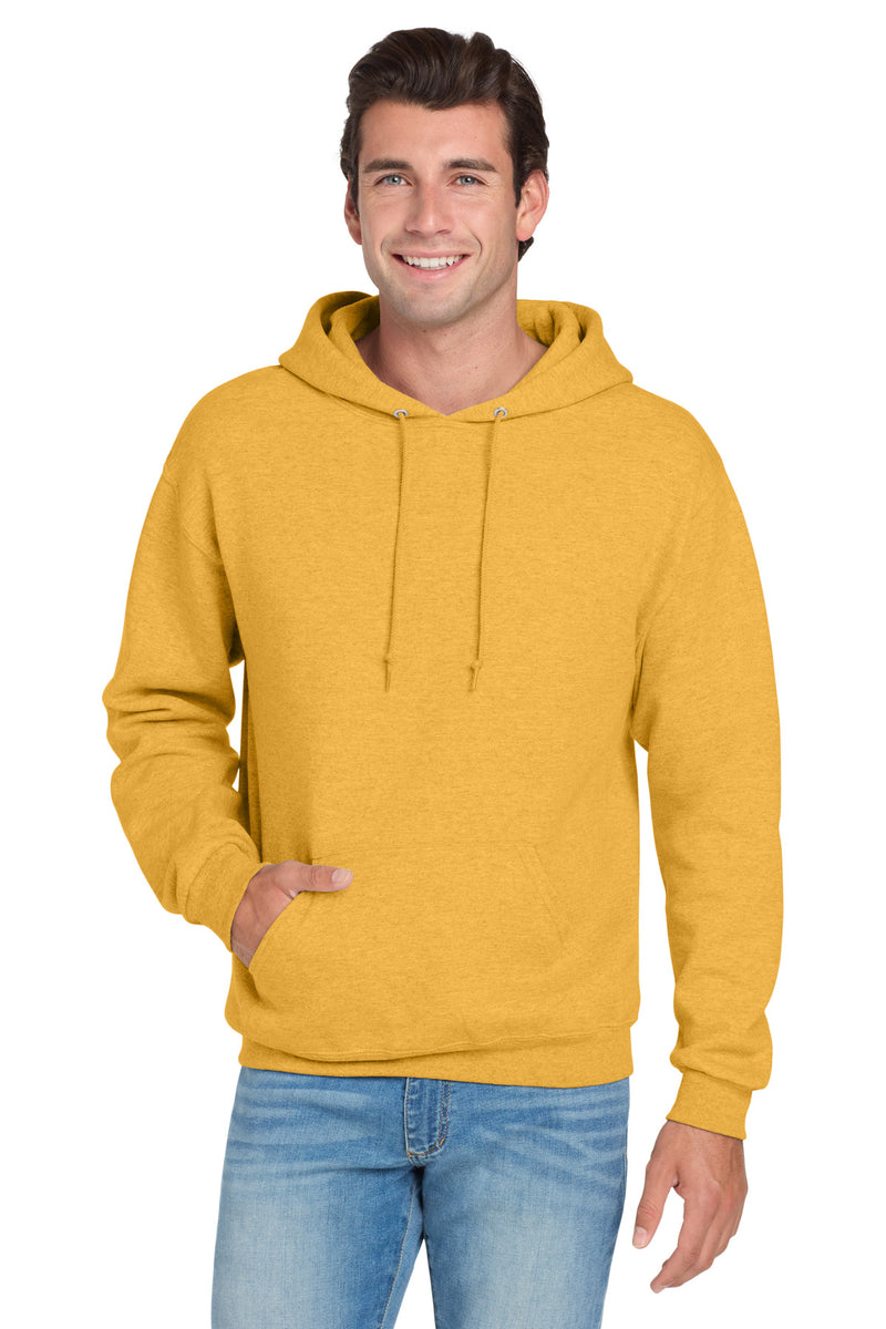 Jerzees NuBlend Pullover Hooded Sweatshirt - Mustard Heather