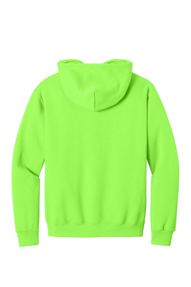 Jerzees NuBlend Pullover Hooded Sweatshirt - Neon Green
