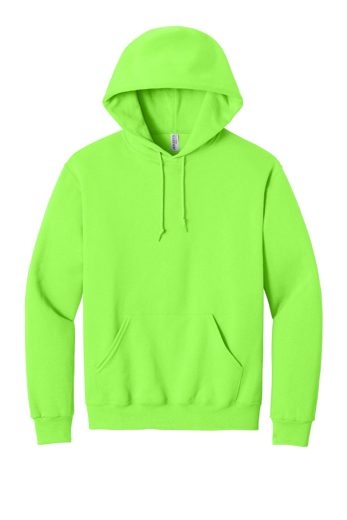 Jerzees NuBlend Pullover Hooded Sweatshirt - Neon Green