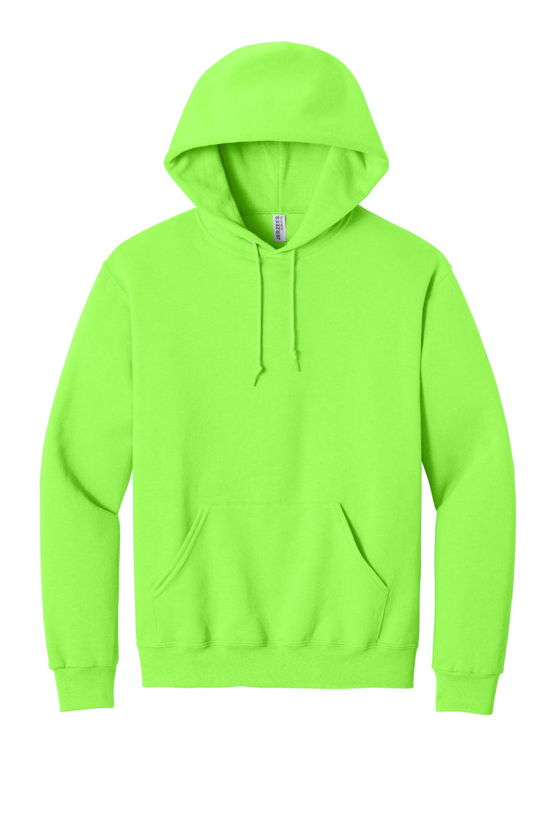 Jerzees NuBlend Pullover Hooded Sweatshirt - Neon Green