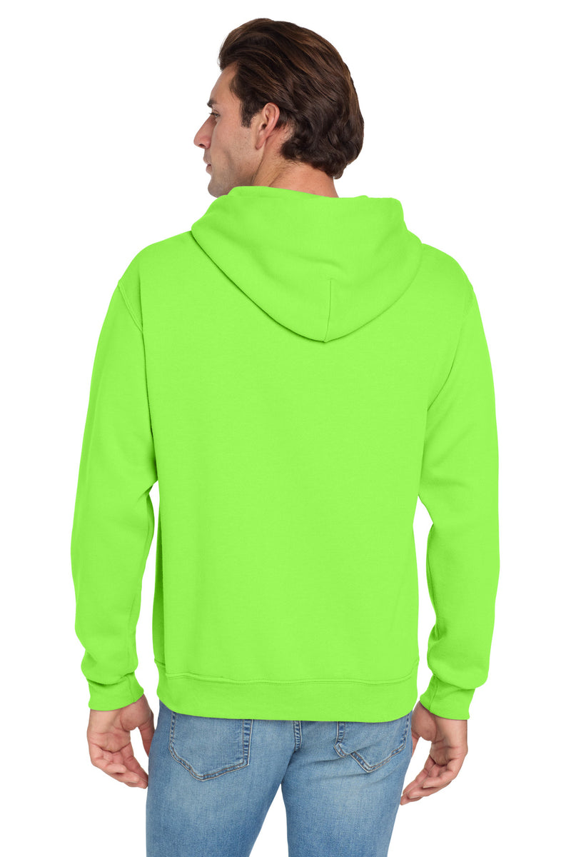 Jerzees NuBlend Pullover Hooded Sweatshirt - Neon Green
