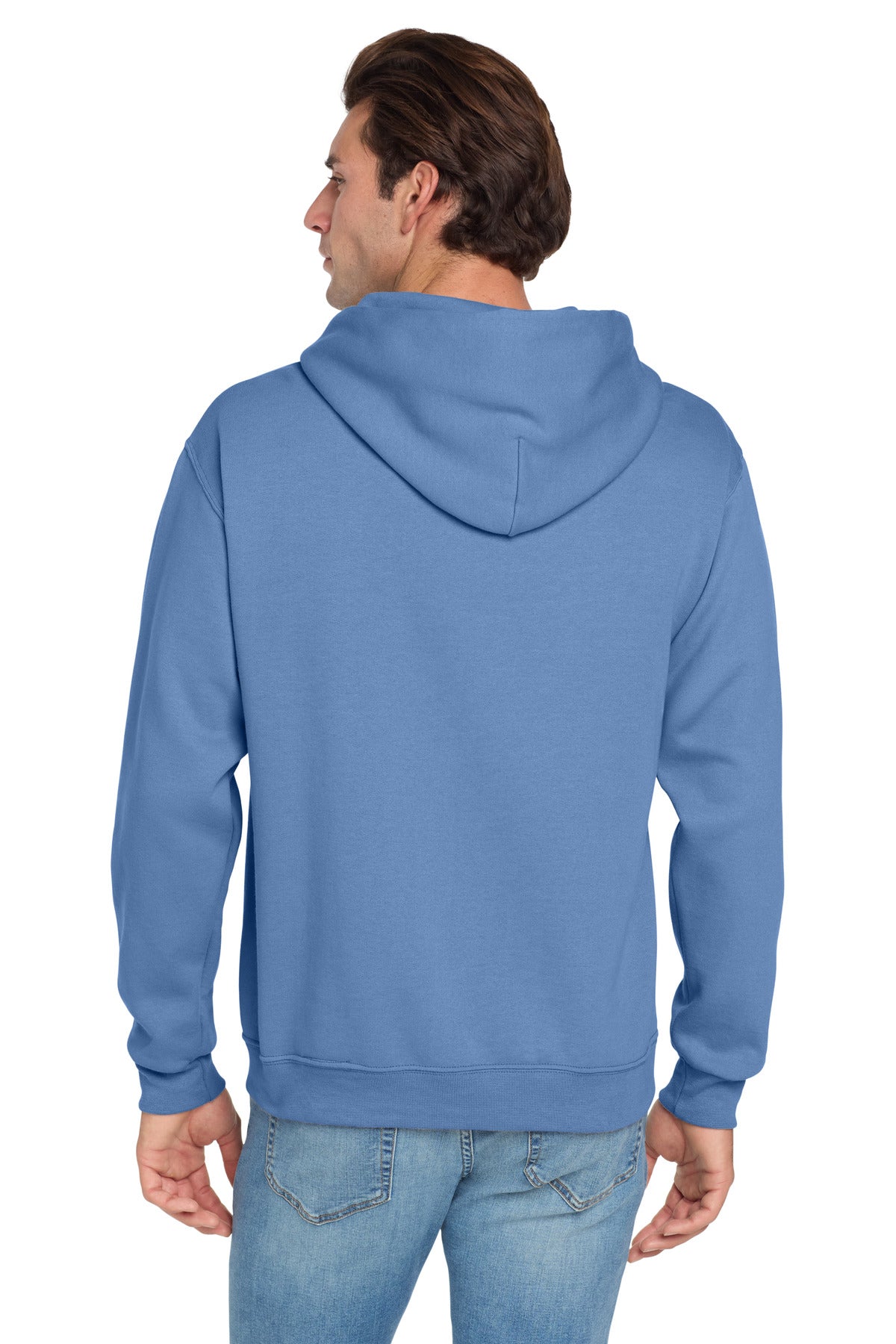 Jerzees NuBlend Pullover Hooded Sweatshirt - Periwinkle Blue