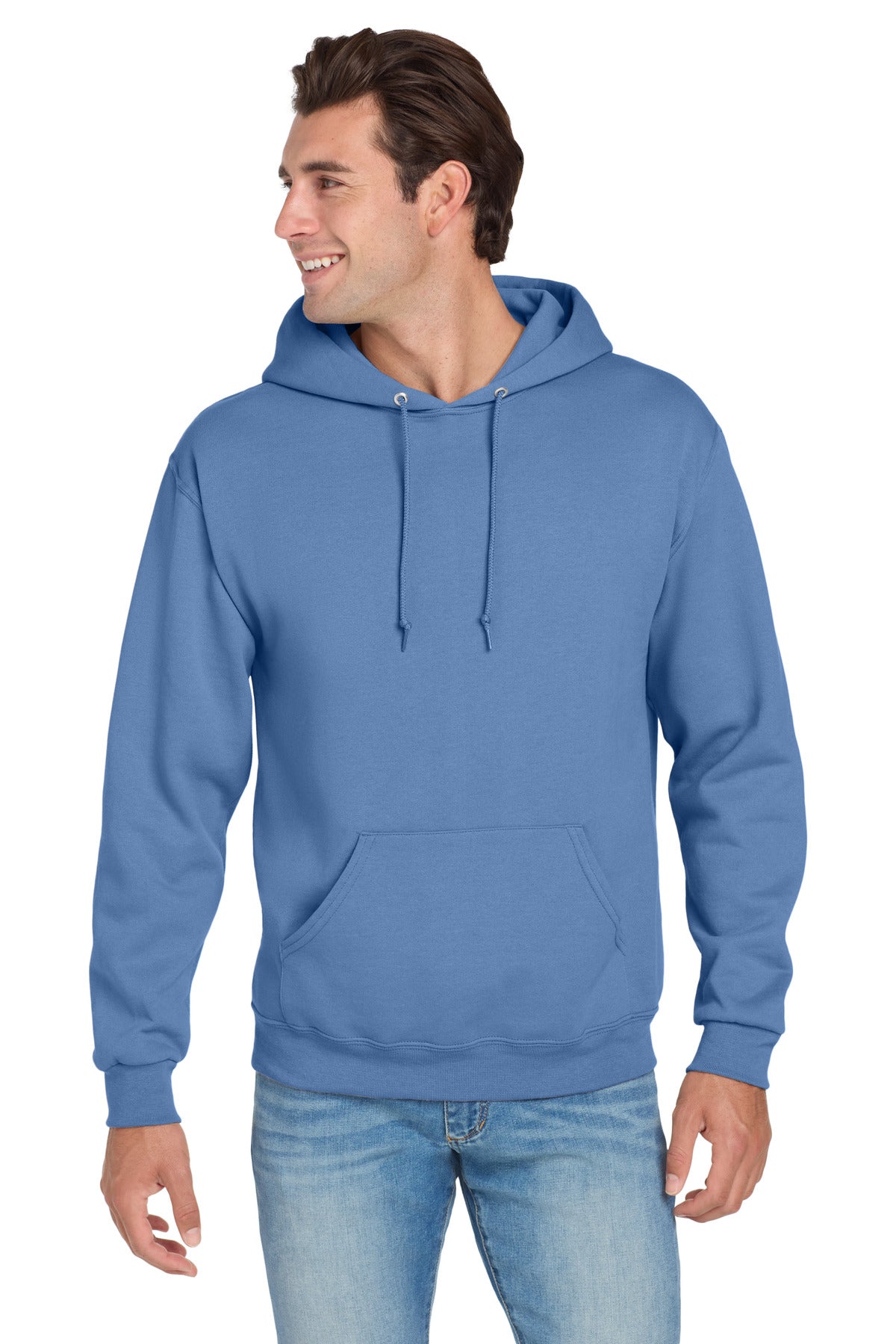 Jerzees NuBlend Pullover Hooded Sweatshirt - Periwinkle Blue