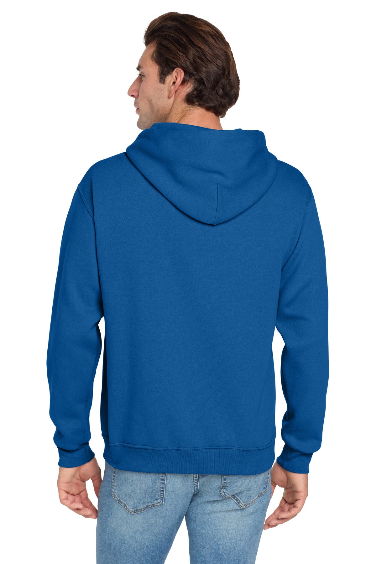 Jerzees NuBlend Pullover Hooded Sweatshirt - Royal