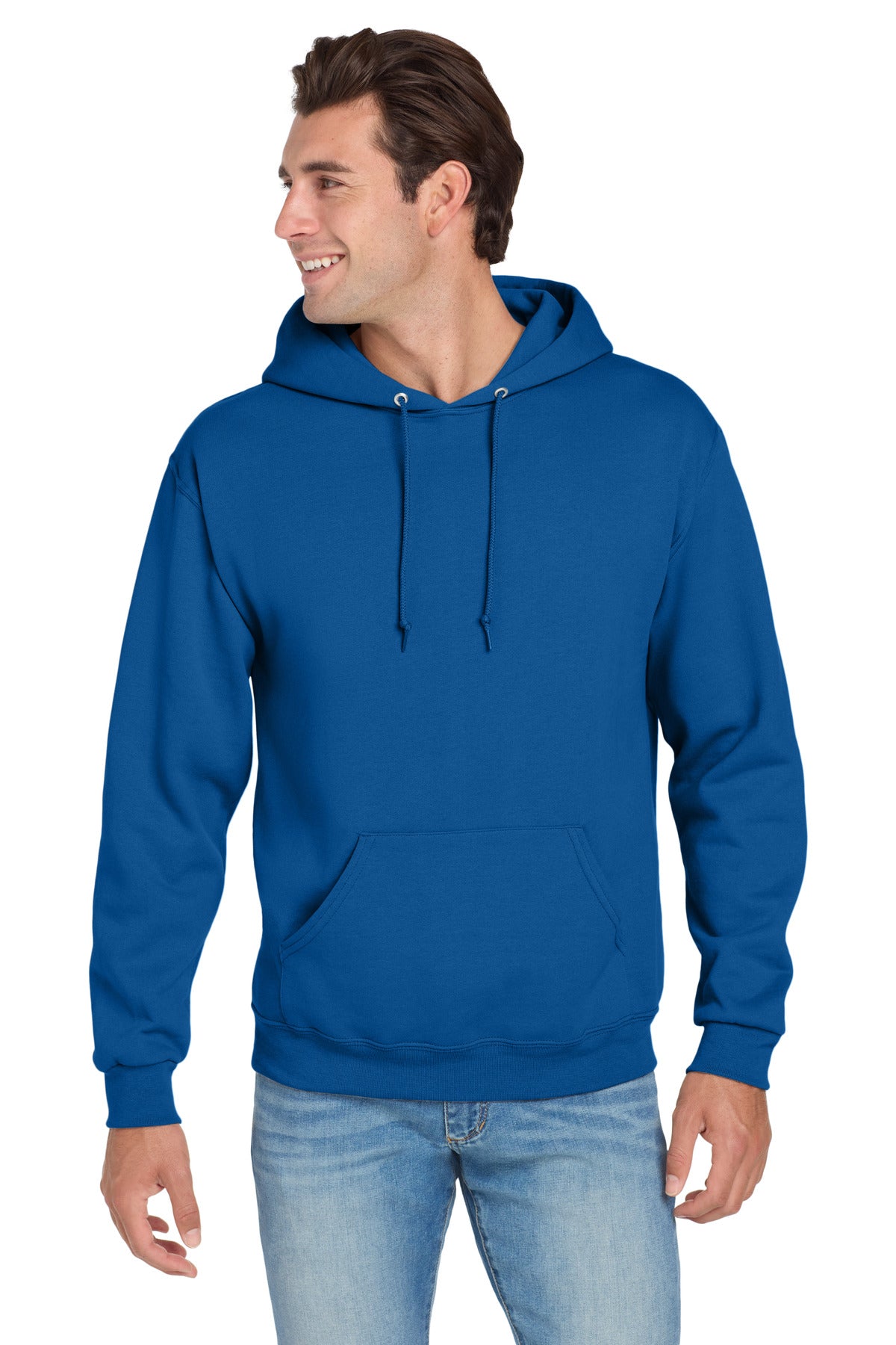 Jerzees NuBlend Pullover Hooded Sweatshirt - Royal