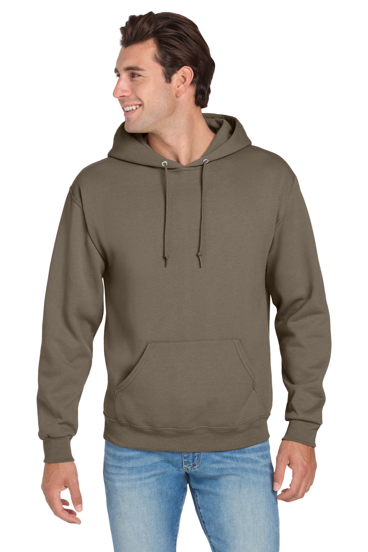 Jerzees NuBlend Pullover Hooded Sweatshirt - Safari