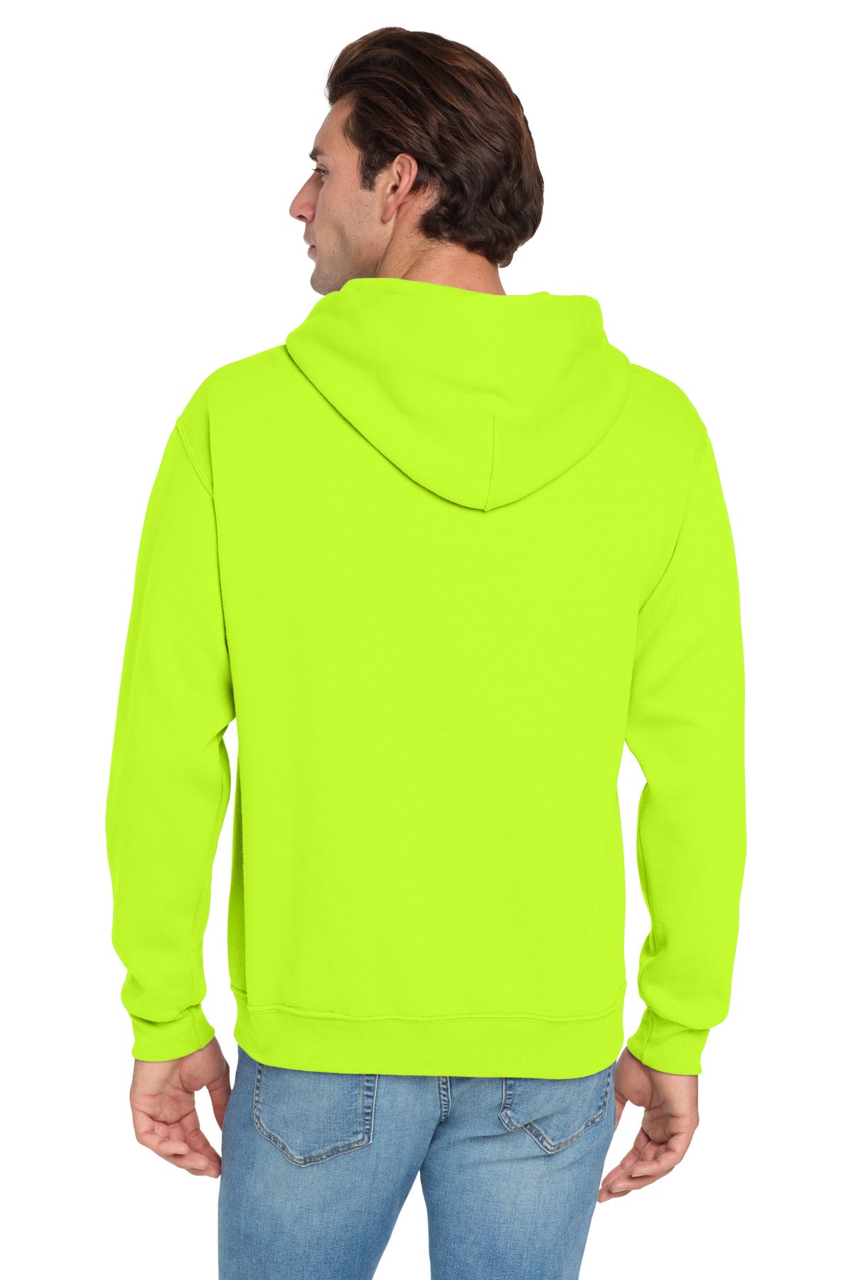 Jerzees NuBlend Pullover Hooded Sweatshirt - Safety Green