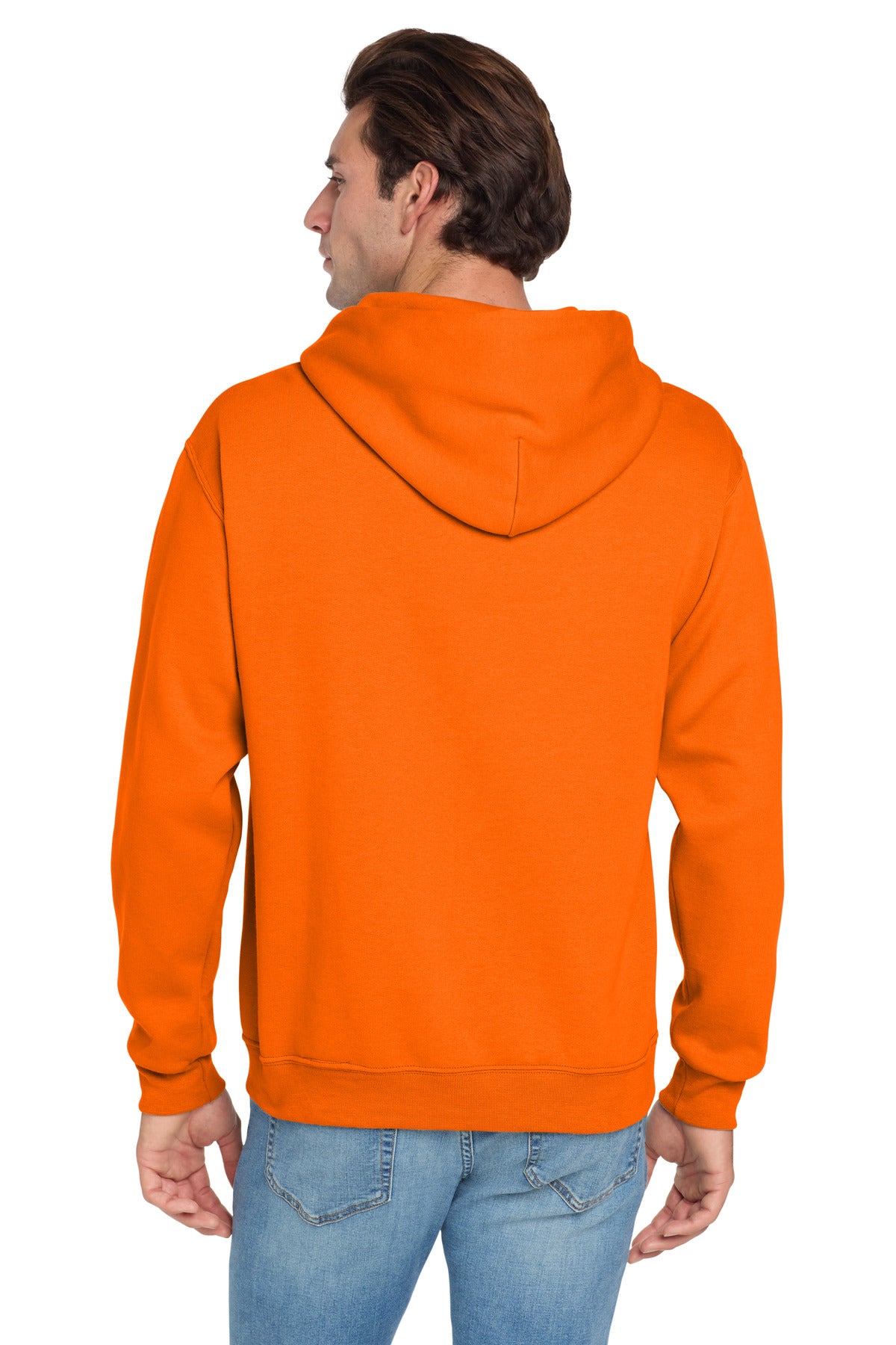 Jerzees NuBlend Pullover Hooded Sweatshirt - Safety Orange