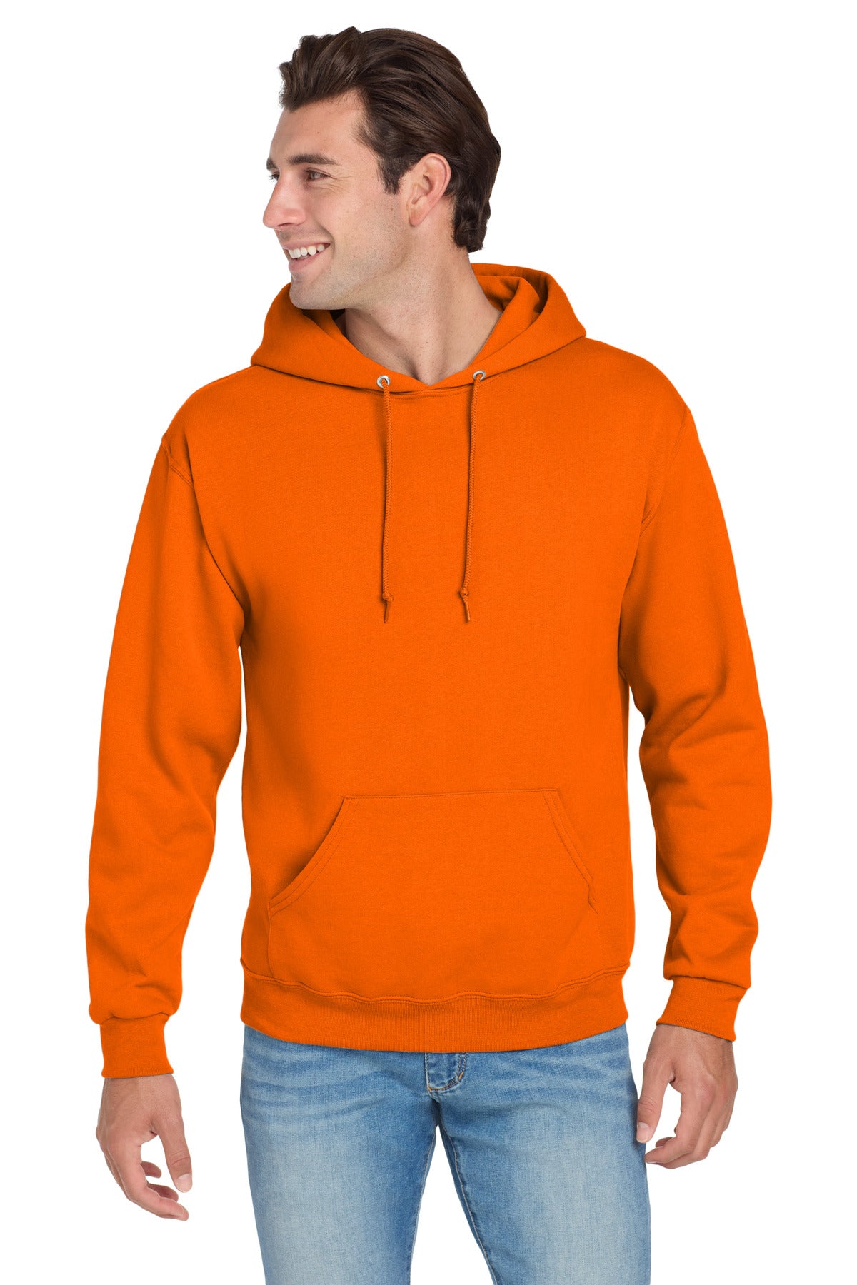 Jerzees NuBlend Pullover Hooded Sweatshirt - Safety Orange
