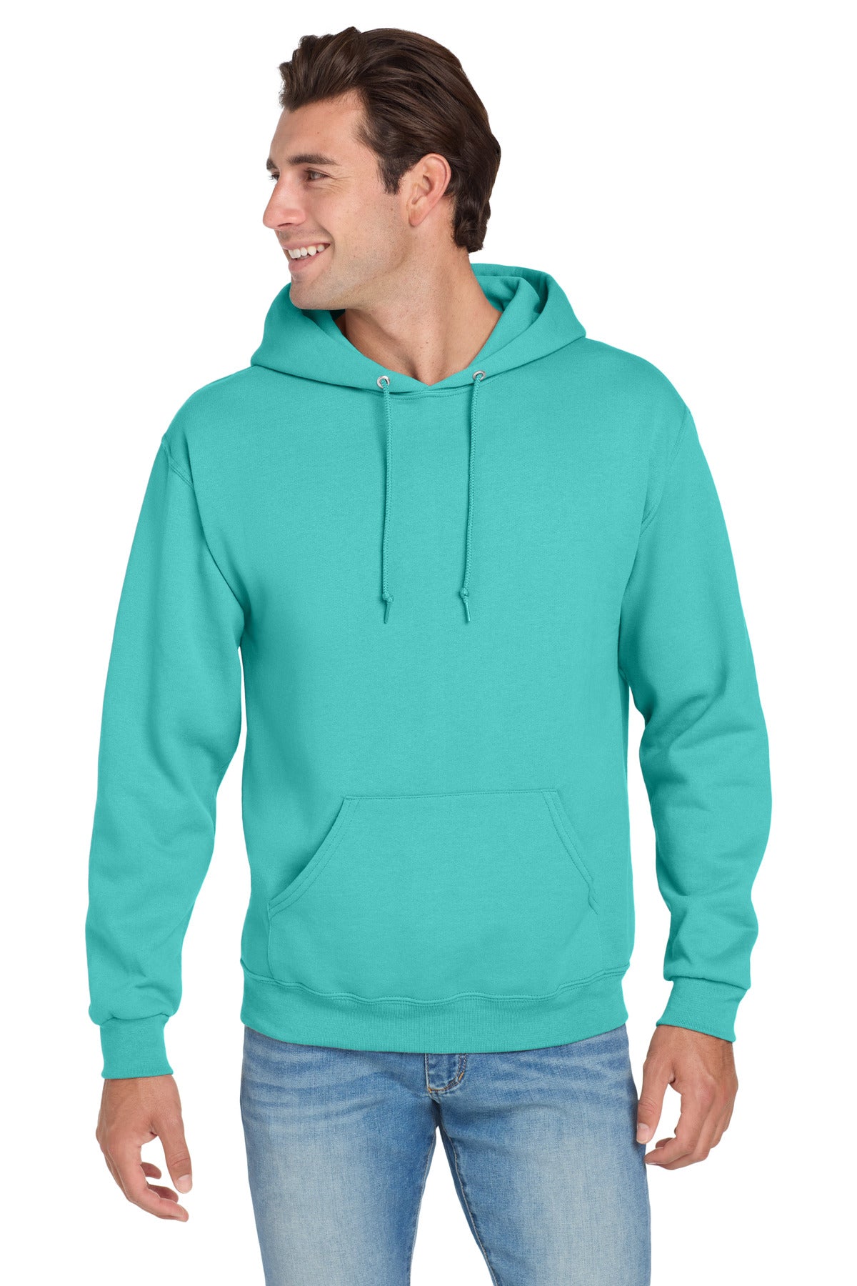 Jerzees NuBlend Pullover Hooded Sweatshirt - Scuba Blue