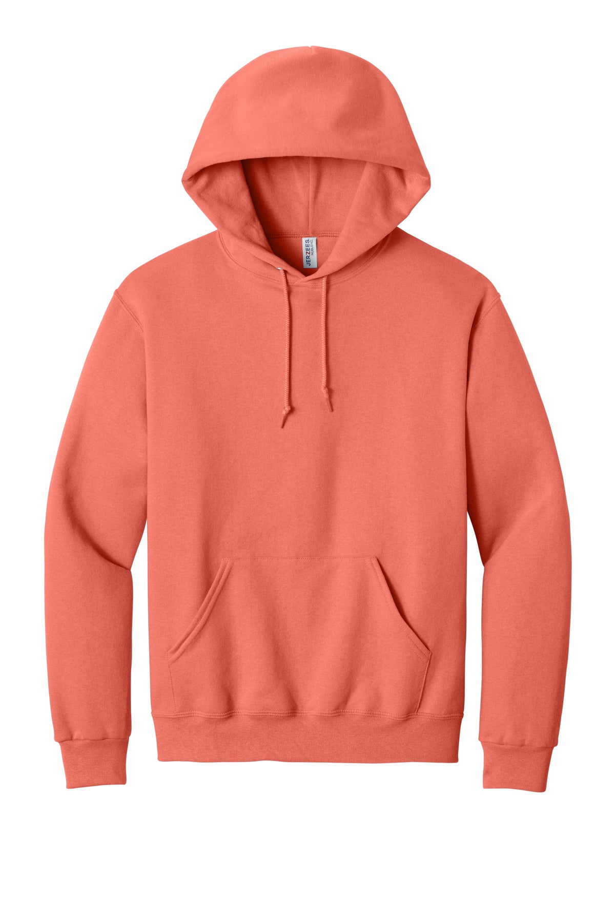 Jerzees NuBlend Pullover Hooded Sweatshirt - Sunset Coral