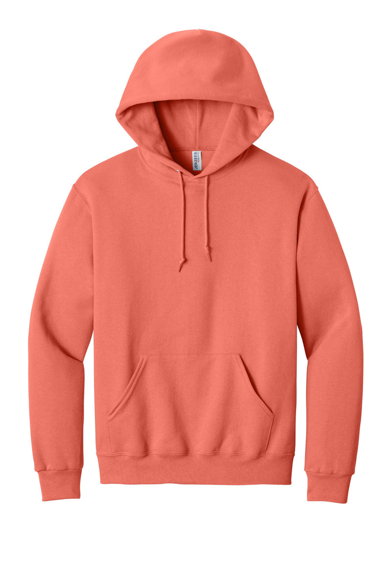 Jerzees NuBlend Pullover Hooded Sweatshirt - Sunset Coral