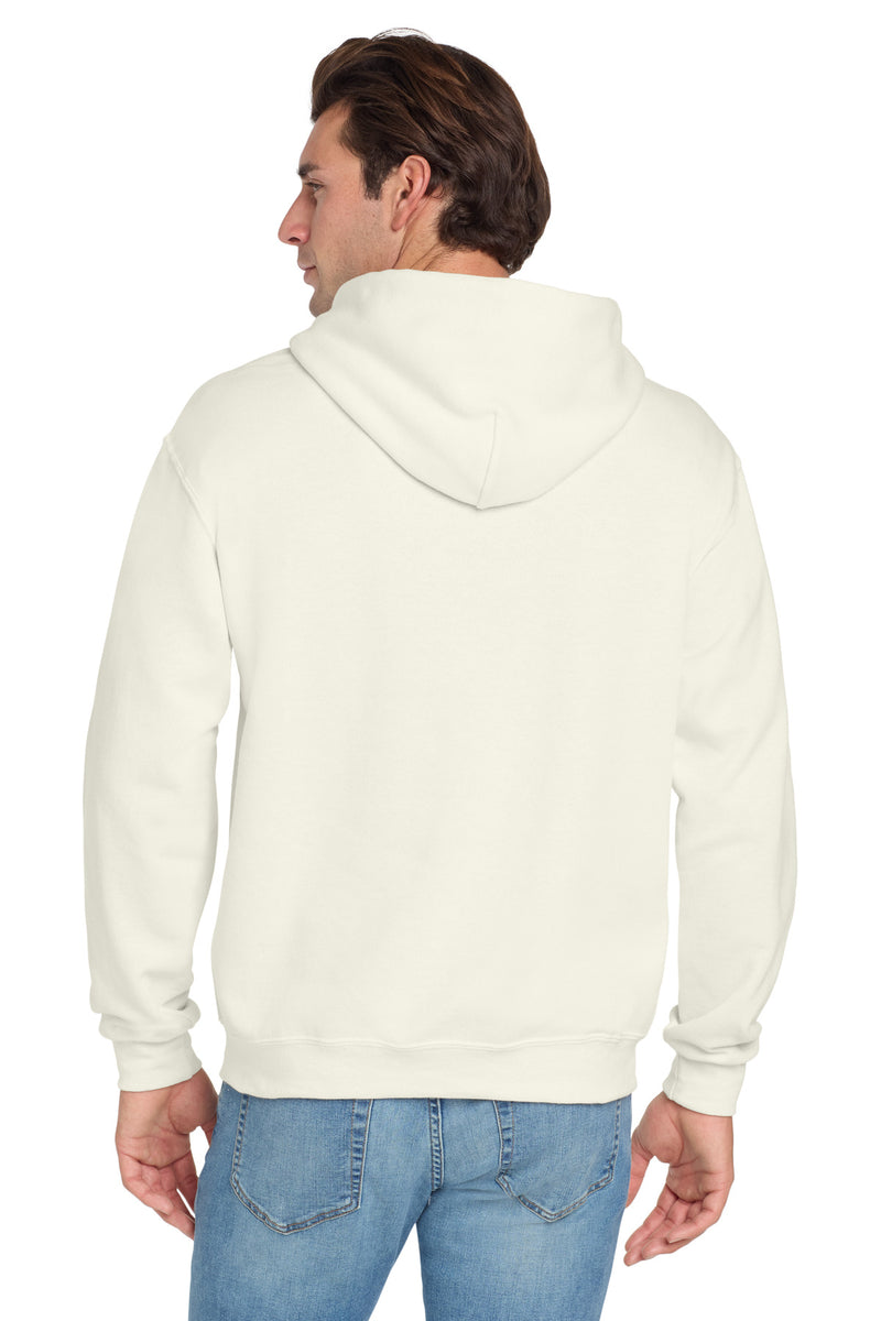 Jerzees NuBlend Pullover Hooded Sweatshirt - Sweet Cream Heather