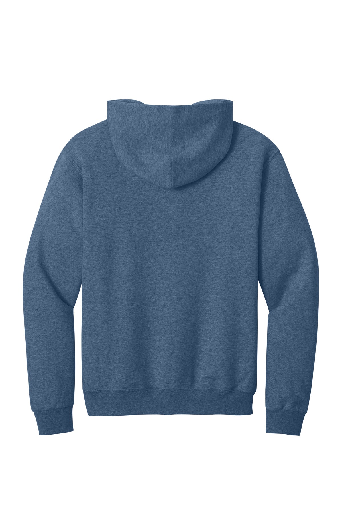 Jerzees NuBlend Pullover Hooded Sweatshirt - Vintage Heather Blue