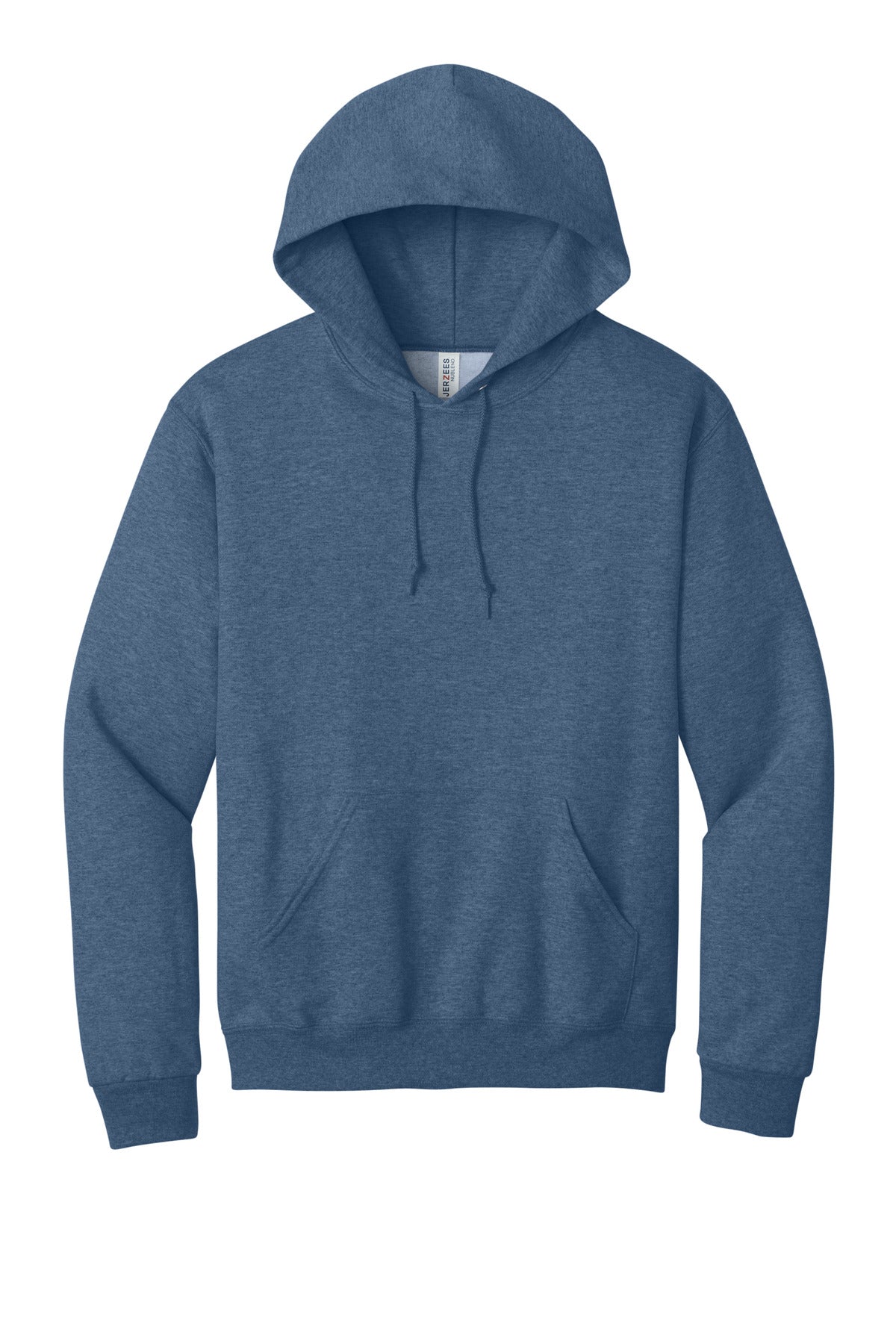 Jerzees NuBlend Pullover Hooded Sweatshirt - Vintage Heather Blue