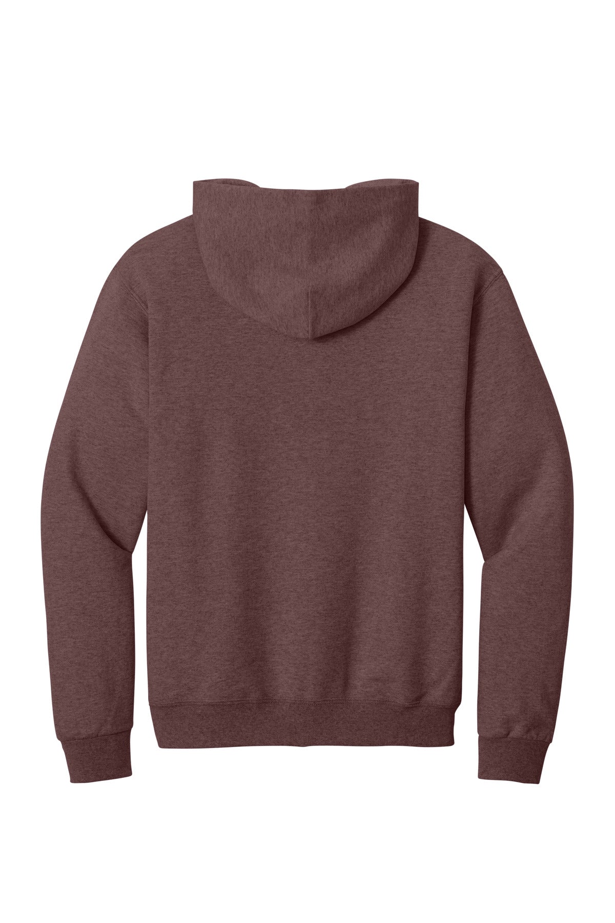 Jerzees NuBlend Pullover Hooded Sweatshirt - Vintage Heather Maroon